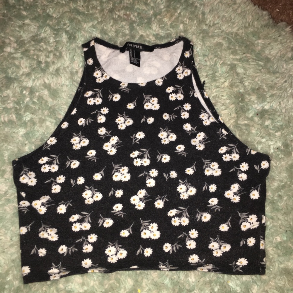 Sunflower crop top
